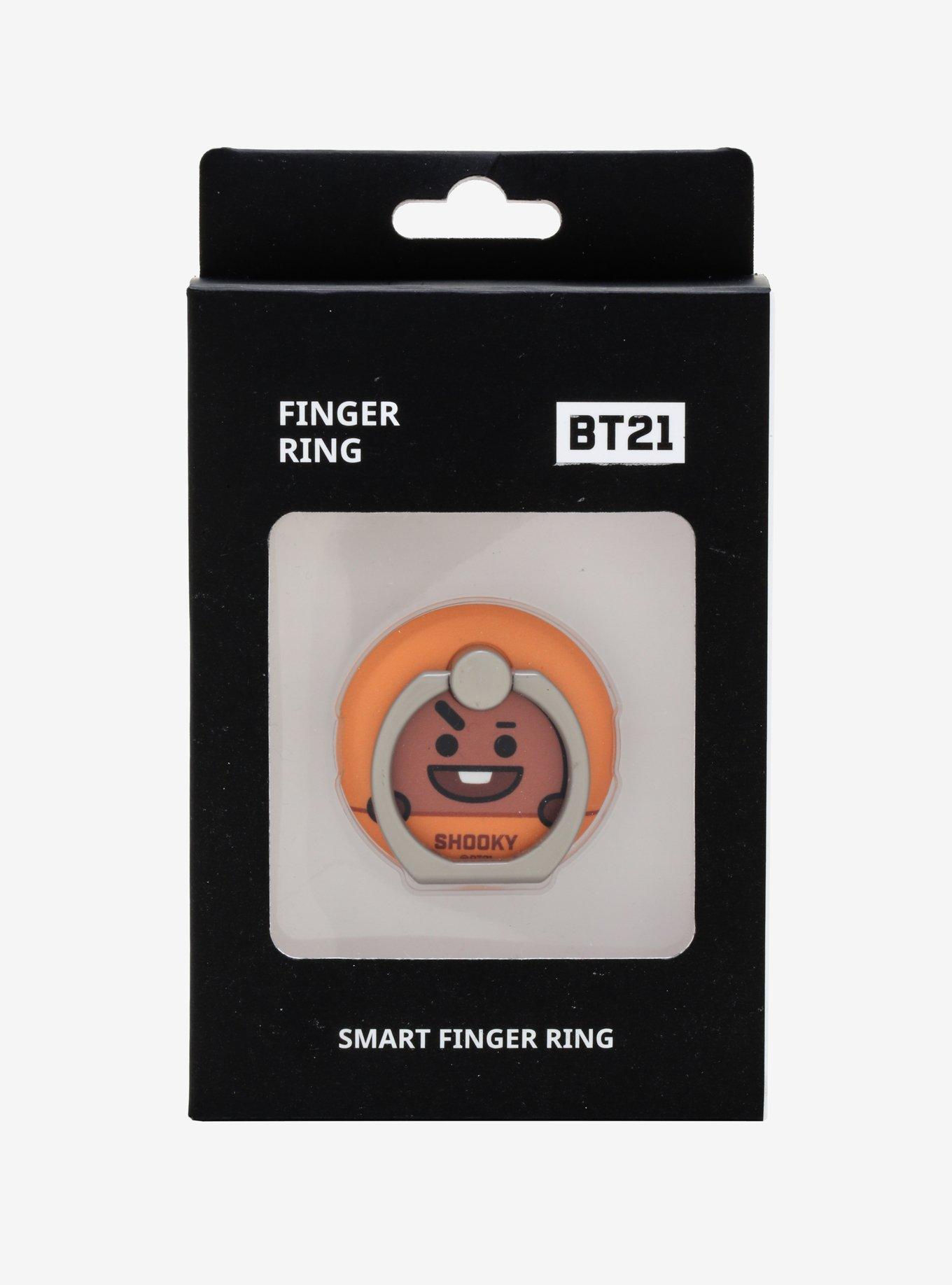 BT21 Shooky Ring Phone Grip & Stand, , alternate