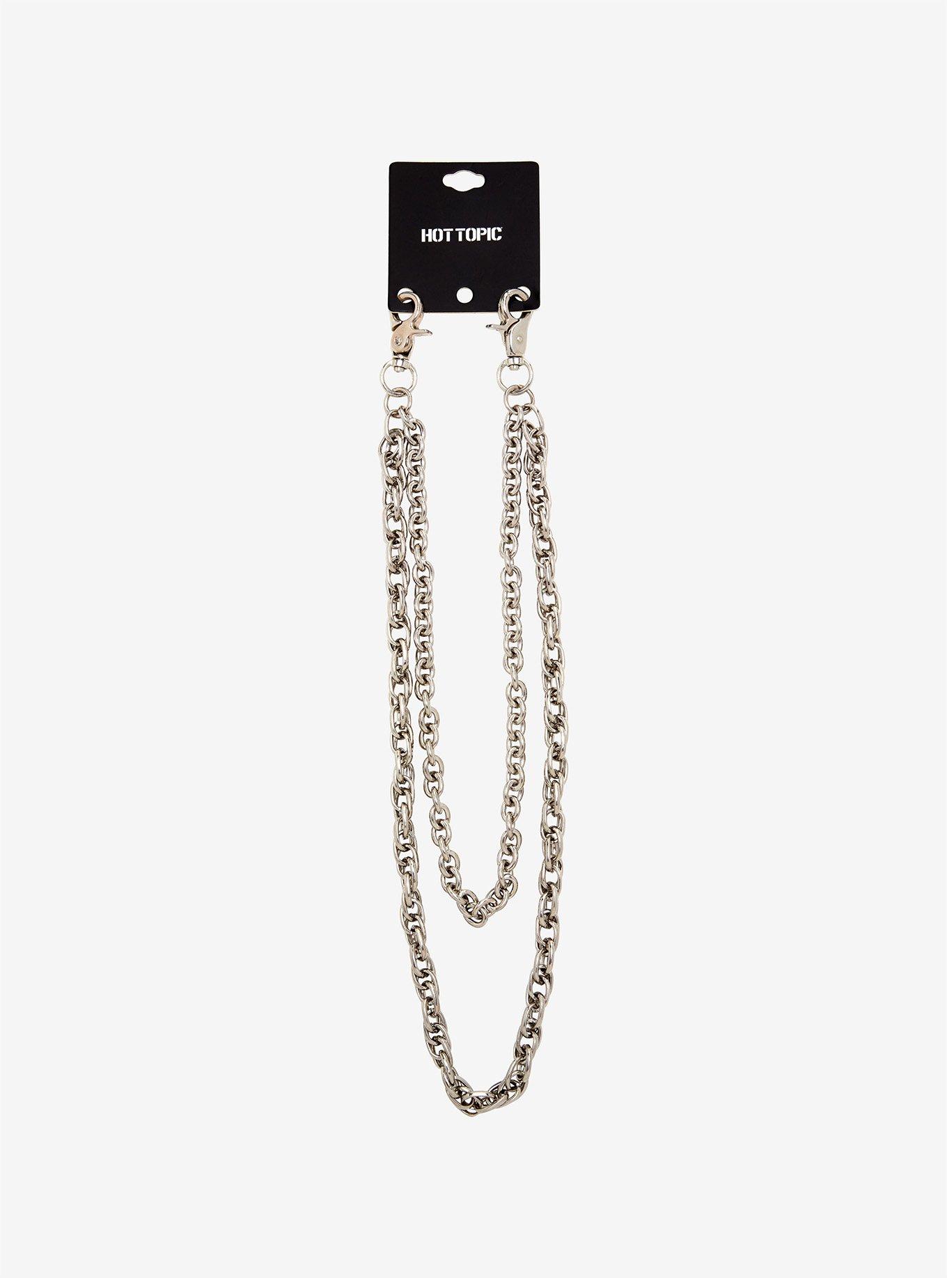 24" & 18" Double Wallet Chain, , alternate