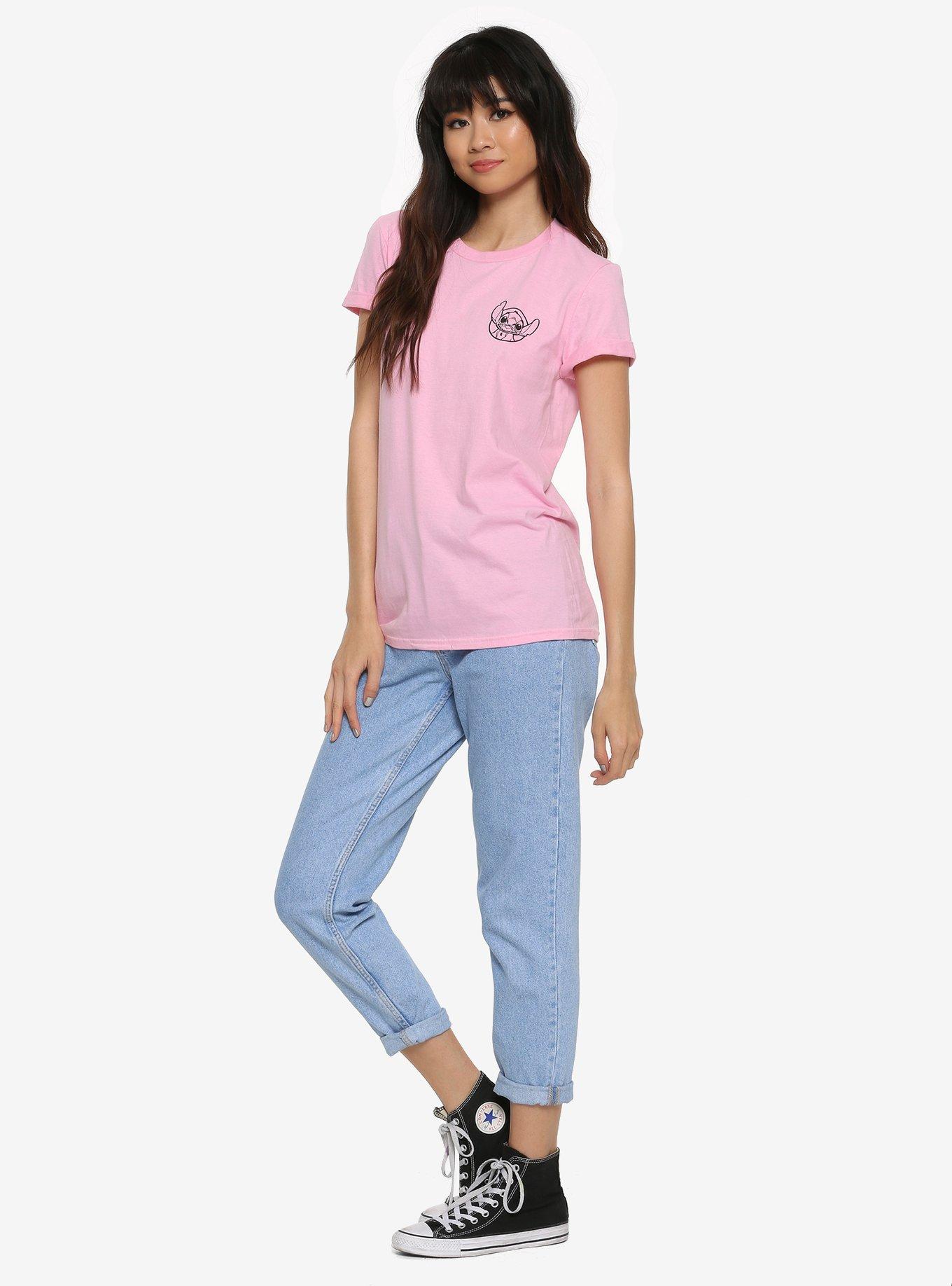 Disney Lilo & Stitch Aloha 02 Girls T-Shirt, MULTI, alternate