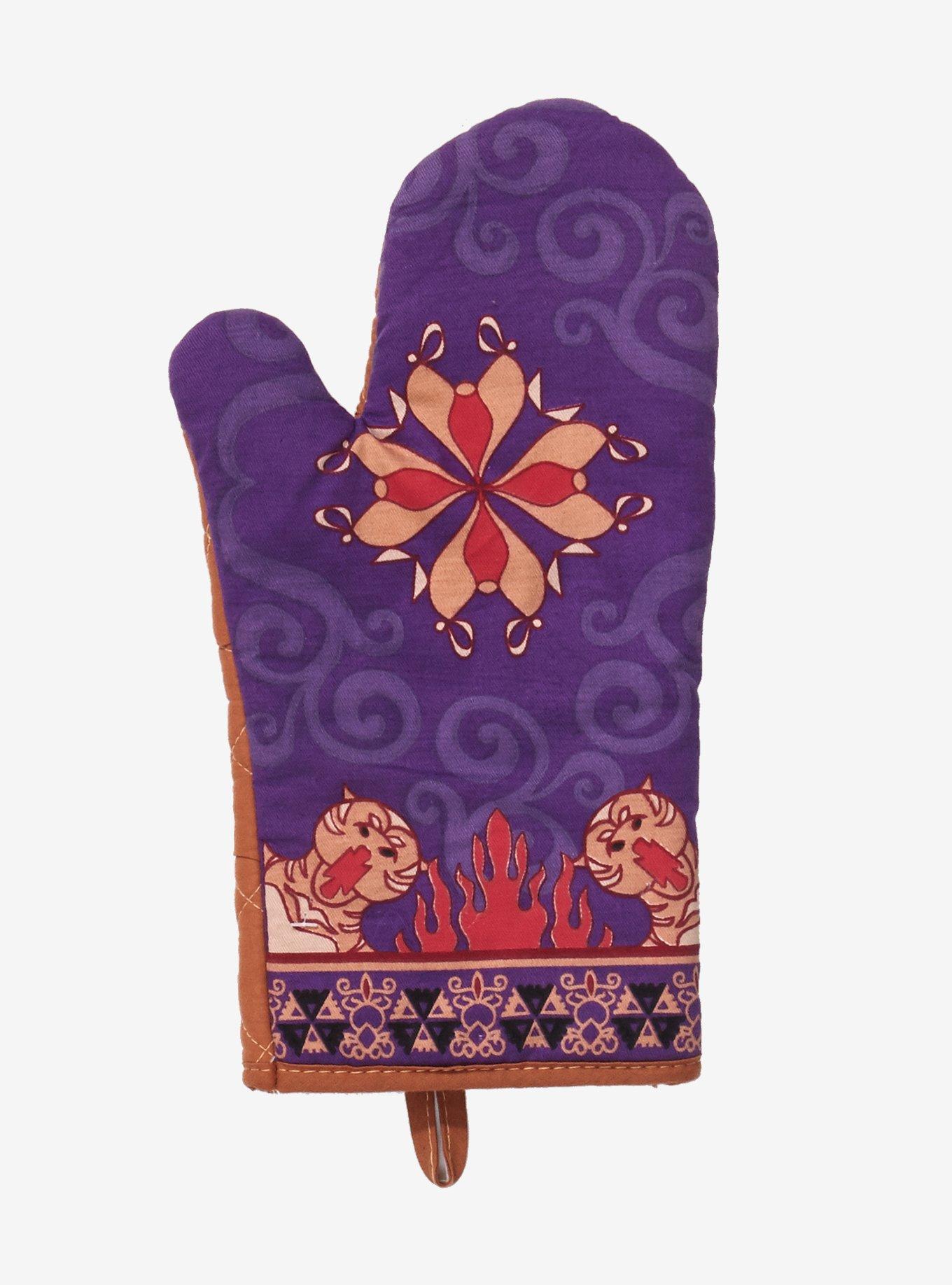 Disney Aladdin Magic Carpet Oven Mitt Dish Towel Set, , alternate