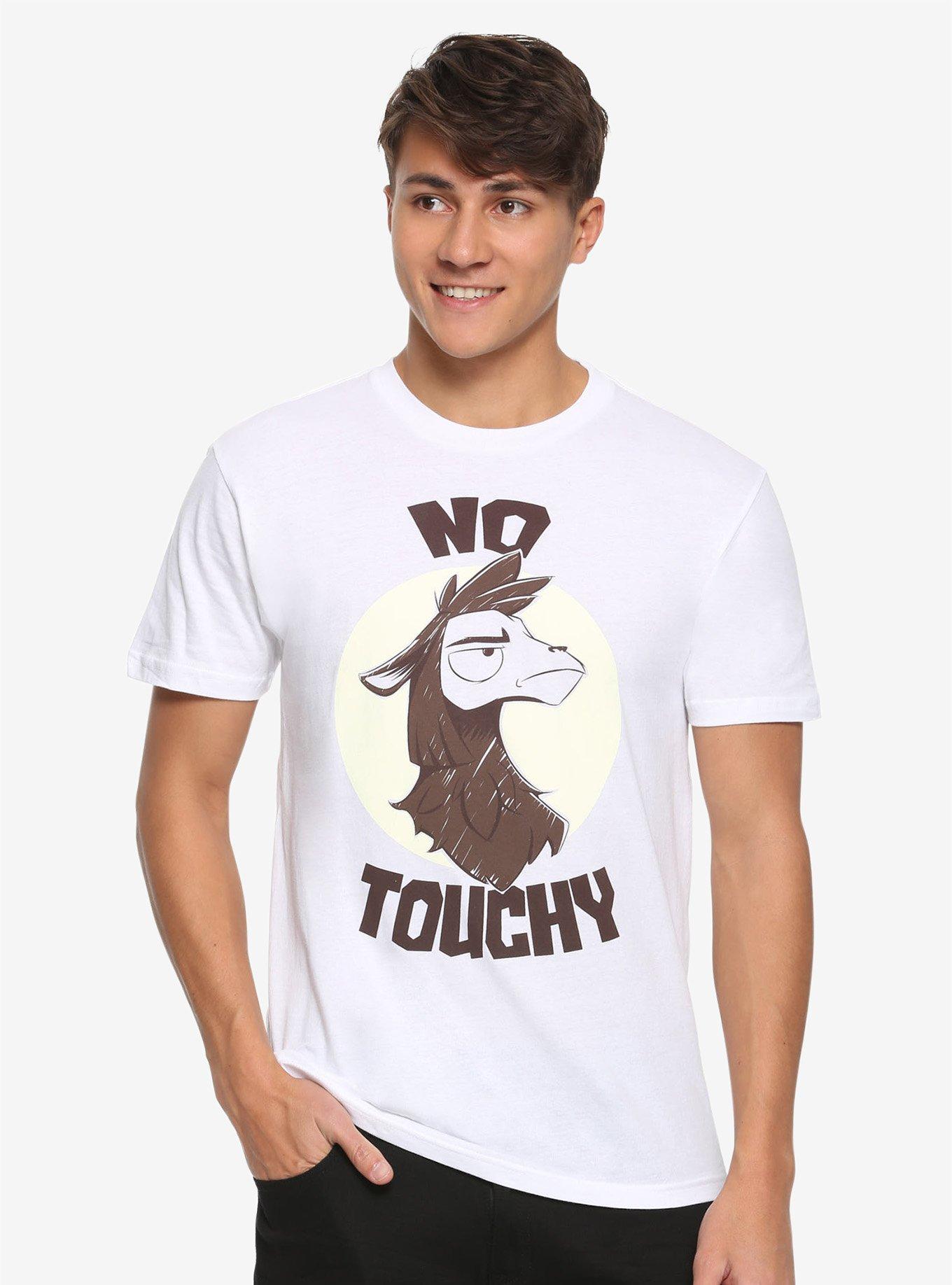 Disney The Emperor's New Groove No Touchy Monotone T-Shirt, BROWN, alternate