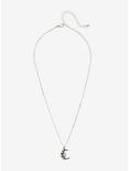 Shining Crescent Moon Necklace, , alternate