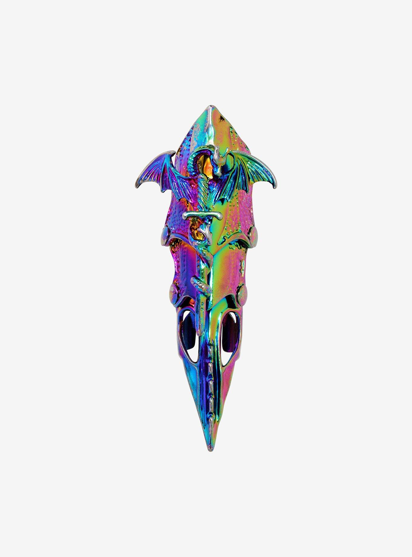 Dragon Queen Anodized Armor Ring, , alternate