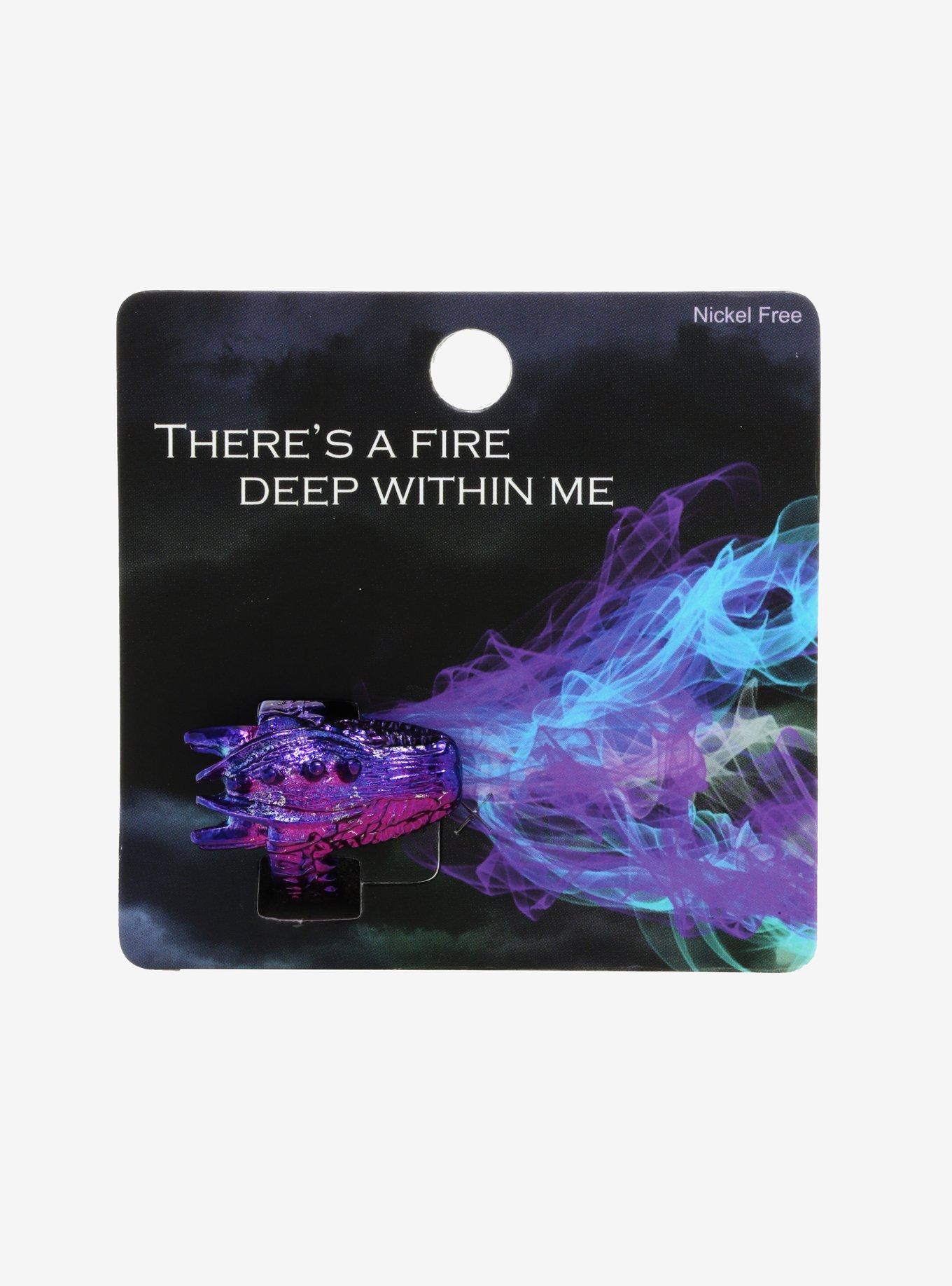 Dragon Fire Anodized Metal Ring, , alternate