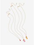 Boba Fish & Flower Layered Necklace Set, , alternate