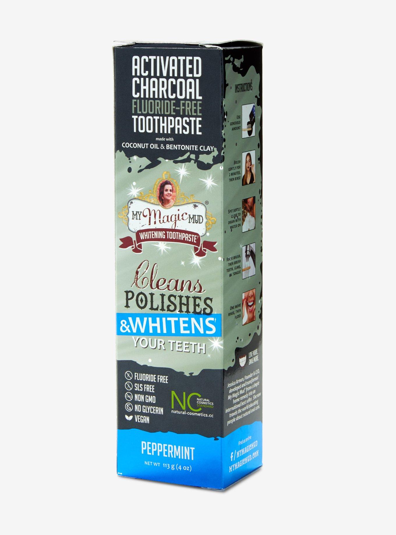 Activated Charcoal Peppermint Toothpaste, , alternate