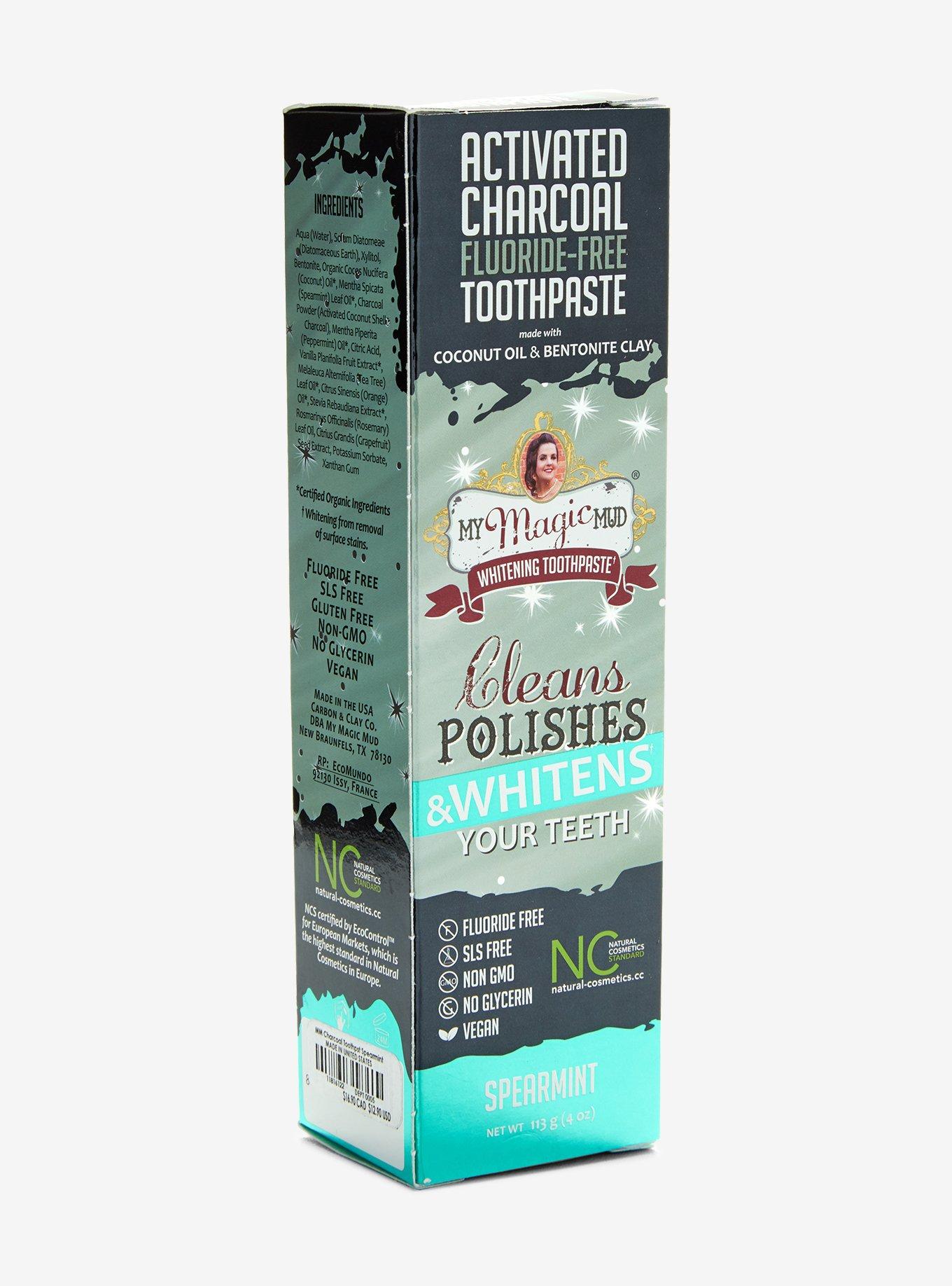 Activated Charcoal Spearmint Toothpaste, , alternate