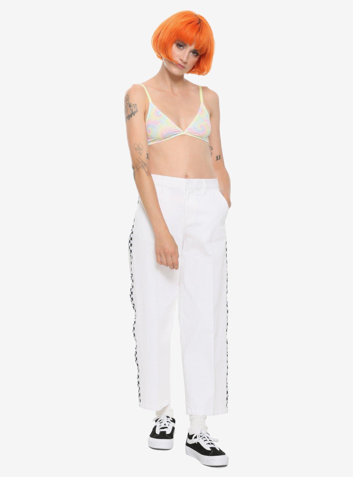 Pastel Tie-Dye Bralette, MULTI, alternate