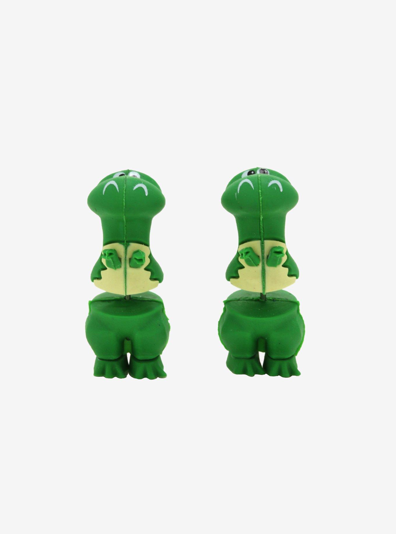 Disney Pixar Toy Story Rex Faux Tunnel Earrings, , alternate