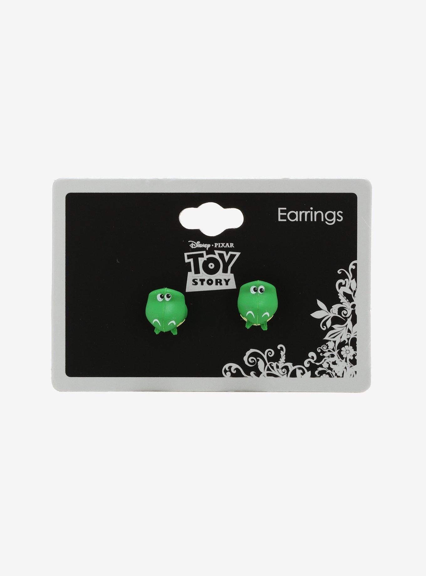 Disney Pixar Toy Story Rex Faux Tunnel Earrings, , alternate