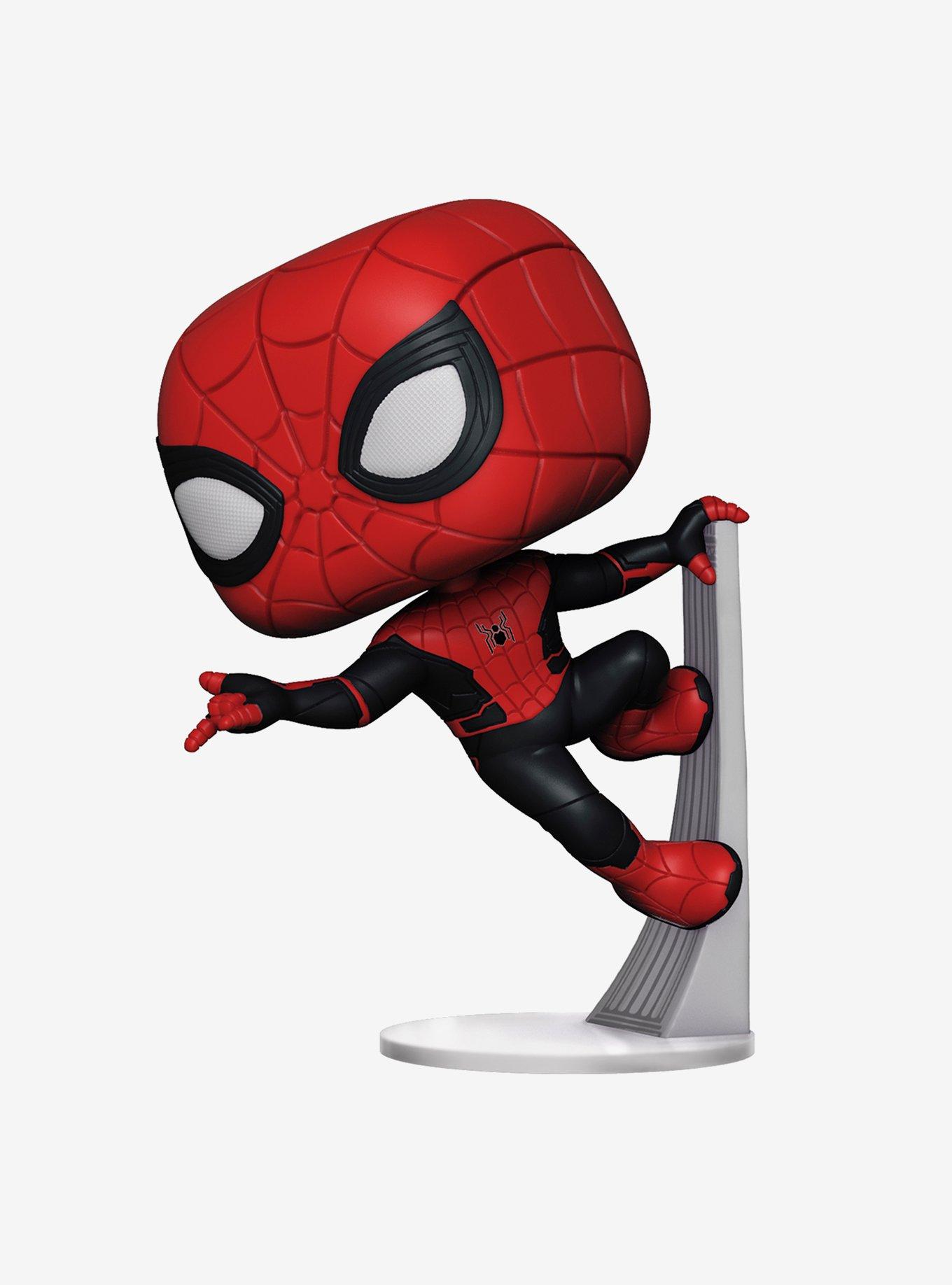 Funko Marvel Spider-Man: Far From Home Pop! Spider-Man (Upgraded Suit) Vinyl Bobble-Head, , alternate