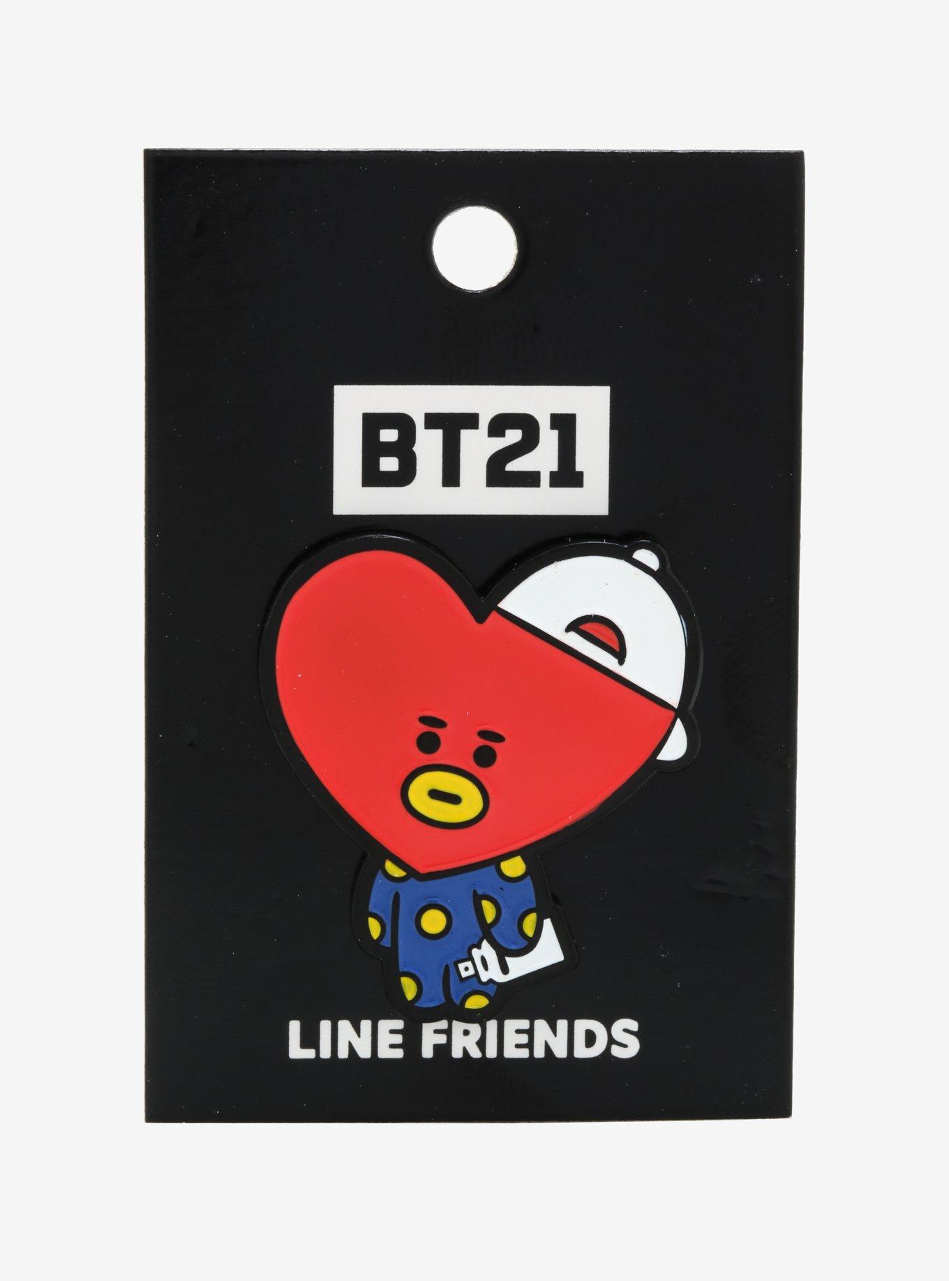 BT21 Tata Hat Enamel Pin, , alternate