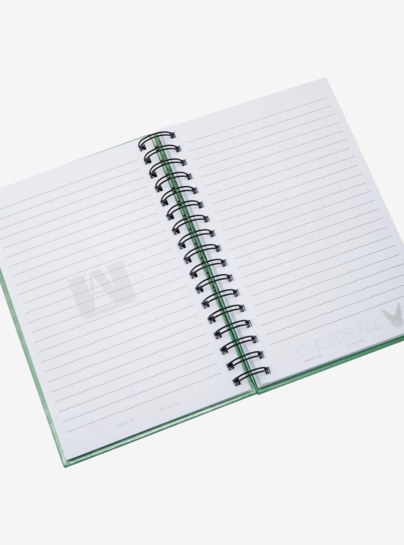 My Hero Academia Deku Hero Suit Spiral Journal, , alternate