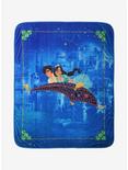 Disney Aladdin Flying Plush Throw Blanket, , alternate