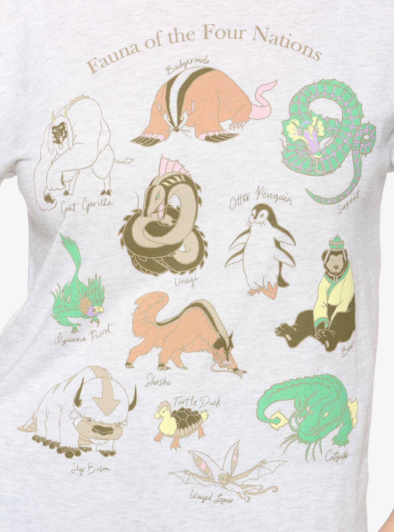 Avatar: The Airbender Fauna T-Shirt - BoxLunch Exclusive, , alternate