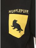 Harry Potter Hufflepuff Pocket Women's T-Shirt - BoxLunch Exclusive, , alternate