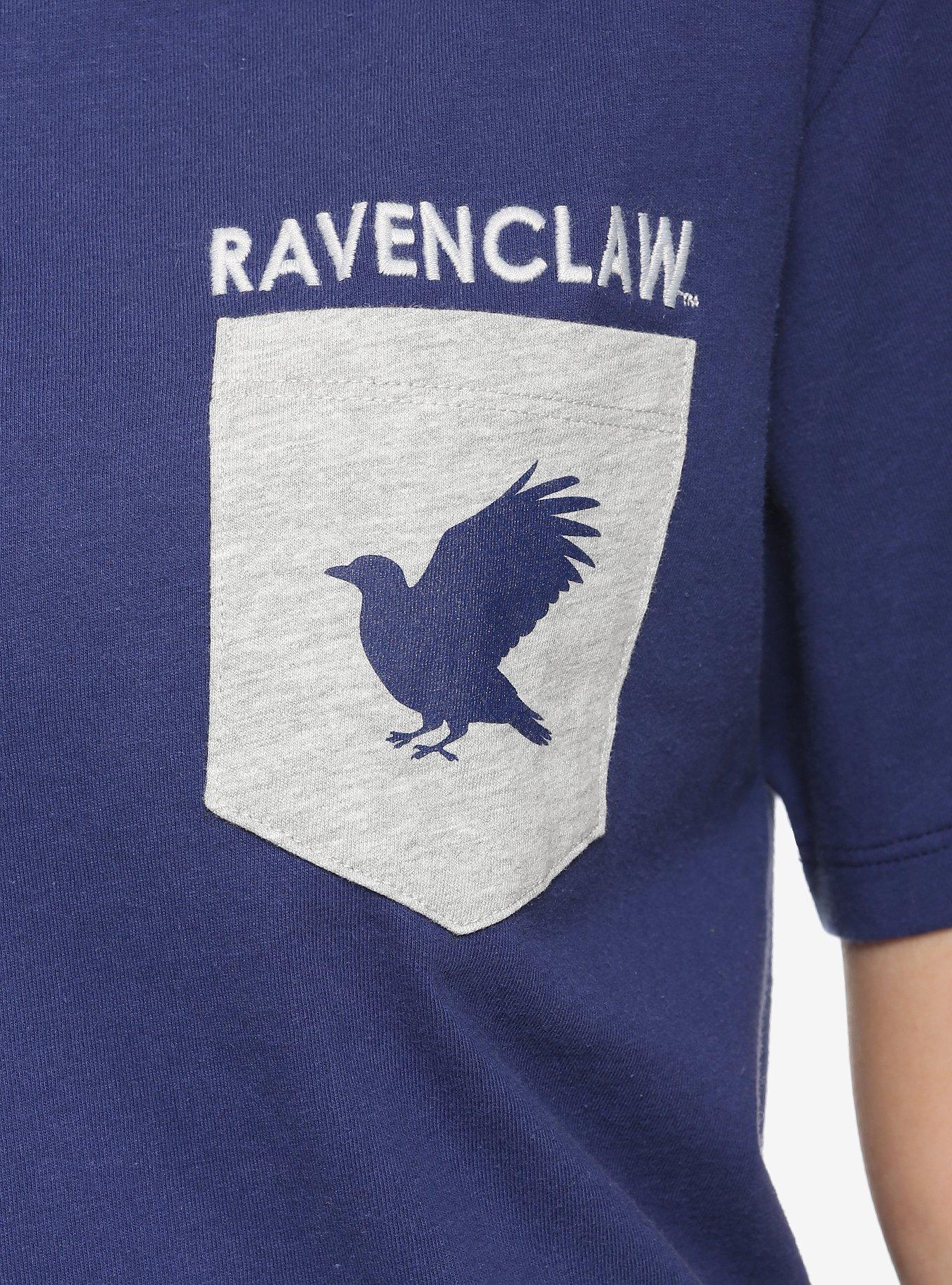 Harry Potter Ravenclaw Pocket Women's T-Shirt - BoxLunch Exclusive, , alternate