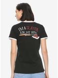 Buffy The Vampire Slayer Women's Ringer T-Shirt - BoxLunch Exclusive, BLACK, alternate