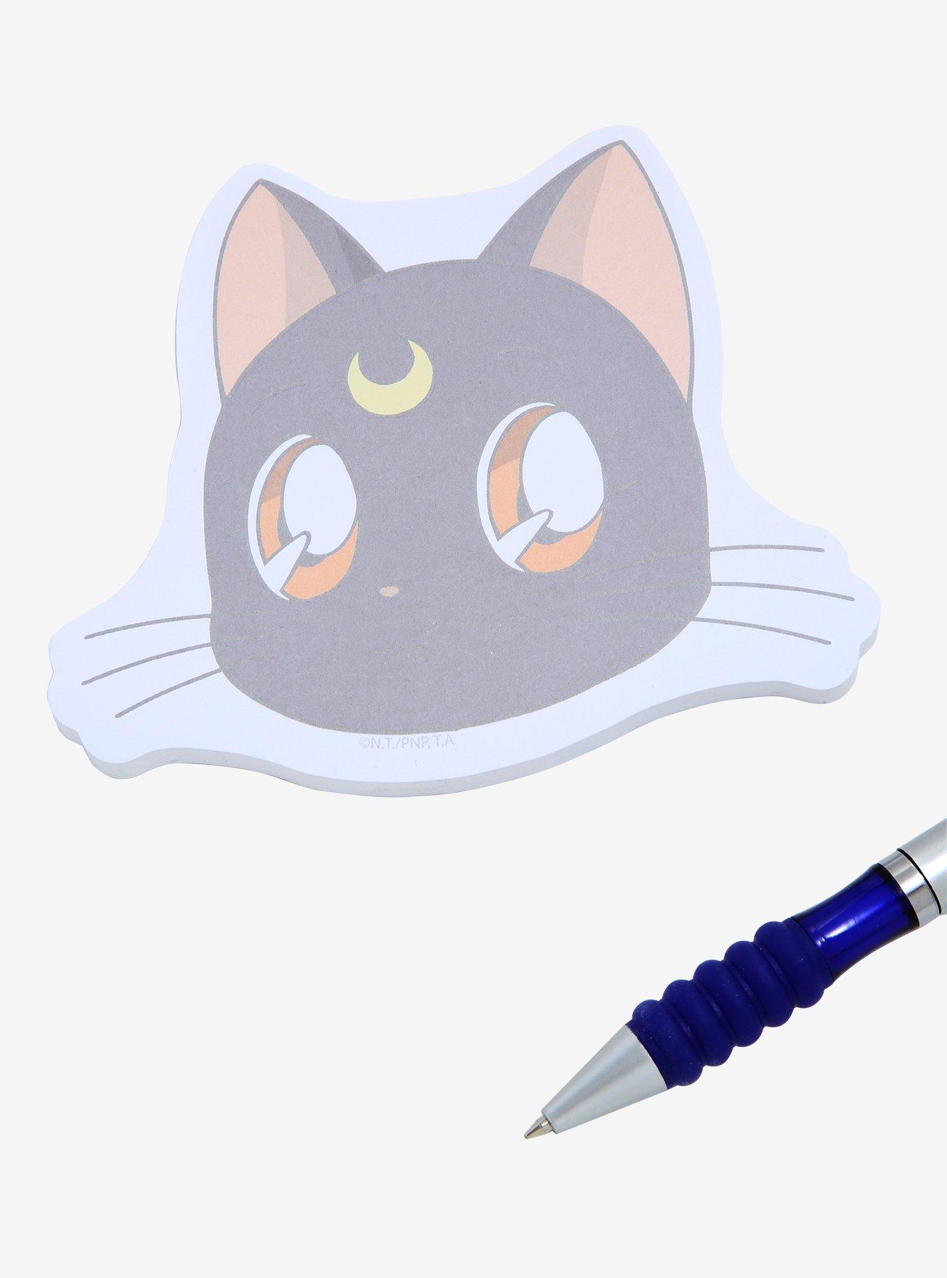 Sailor Moon Luna Memo Pad - BoxLunch Exclusive, , alternate