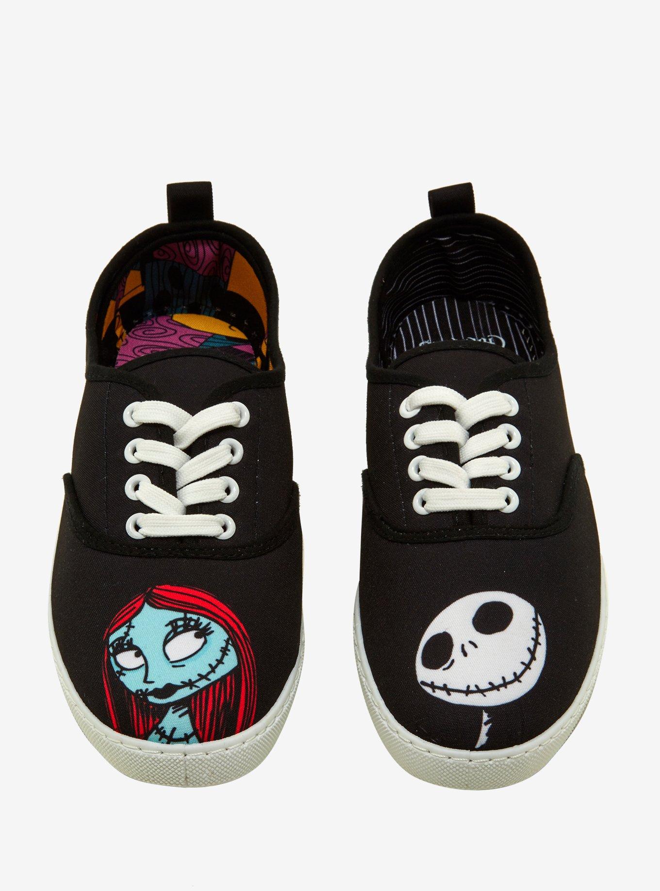 The Nightmare Before Christmas Sally & Jack Lace-Up Sneakers, , alternate