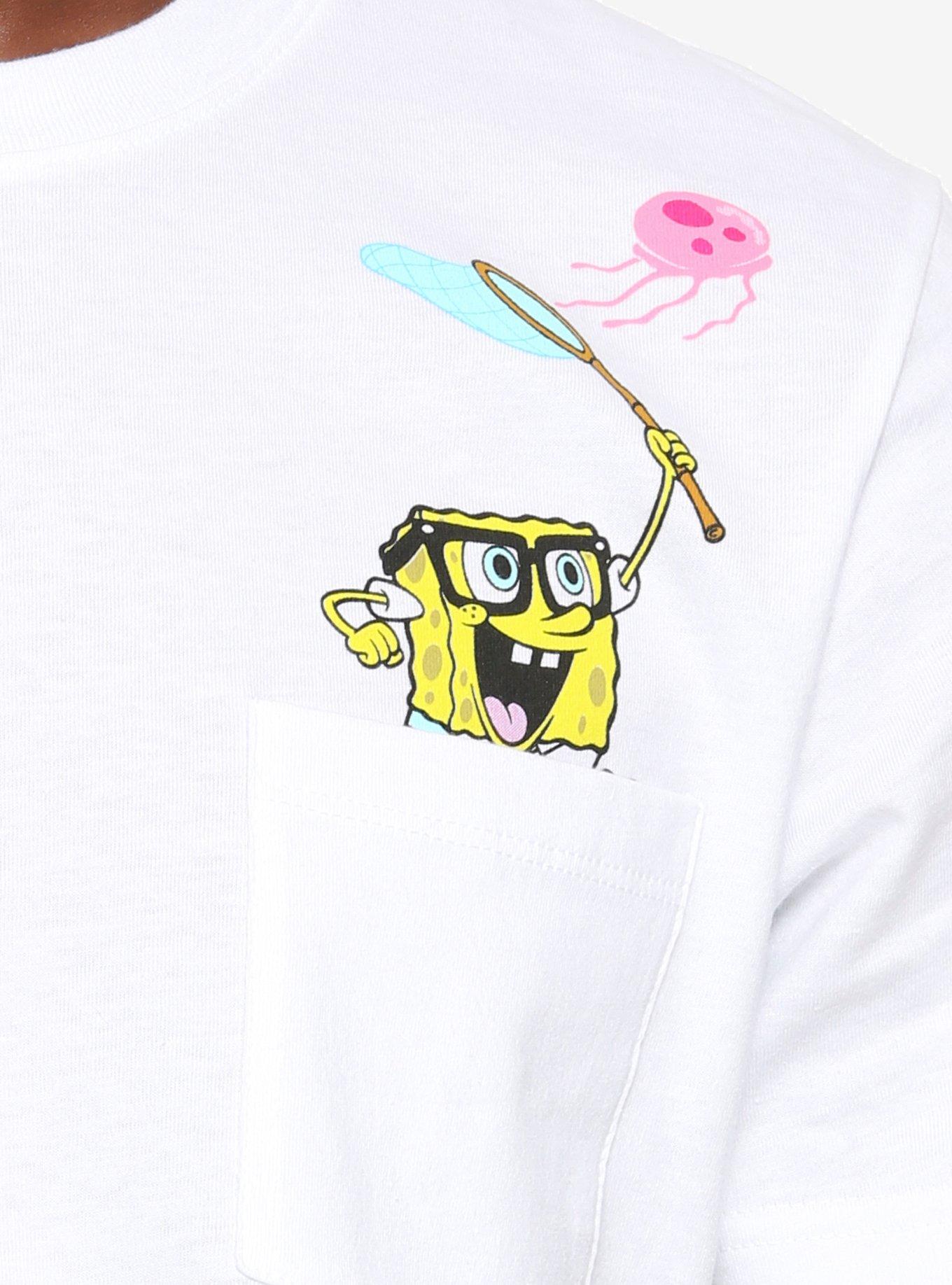 SpongeBob SquarePants Jellyfishing Pocket T-Shirt, MULTI, alternate