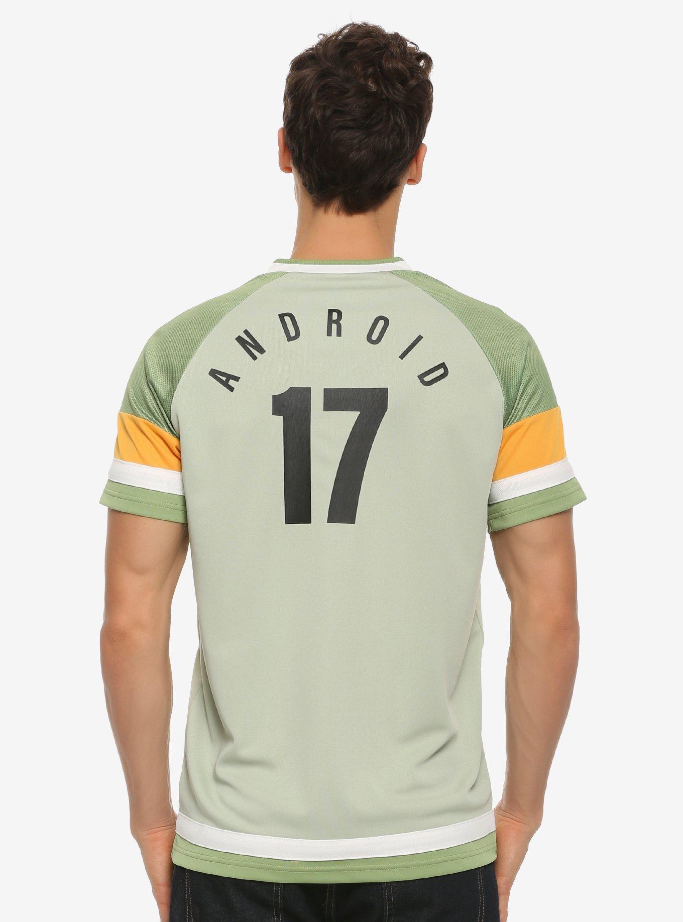 Dragon Ball Super Android 17 Jersey - BoxLunch Exclusive, , alternate