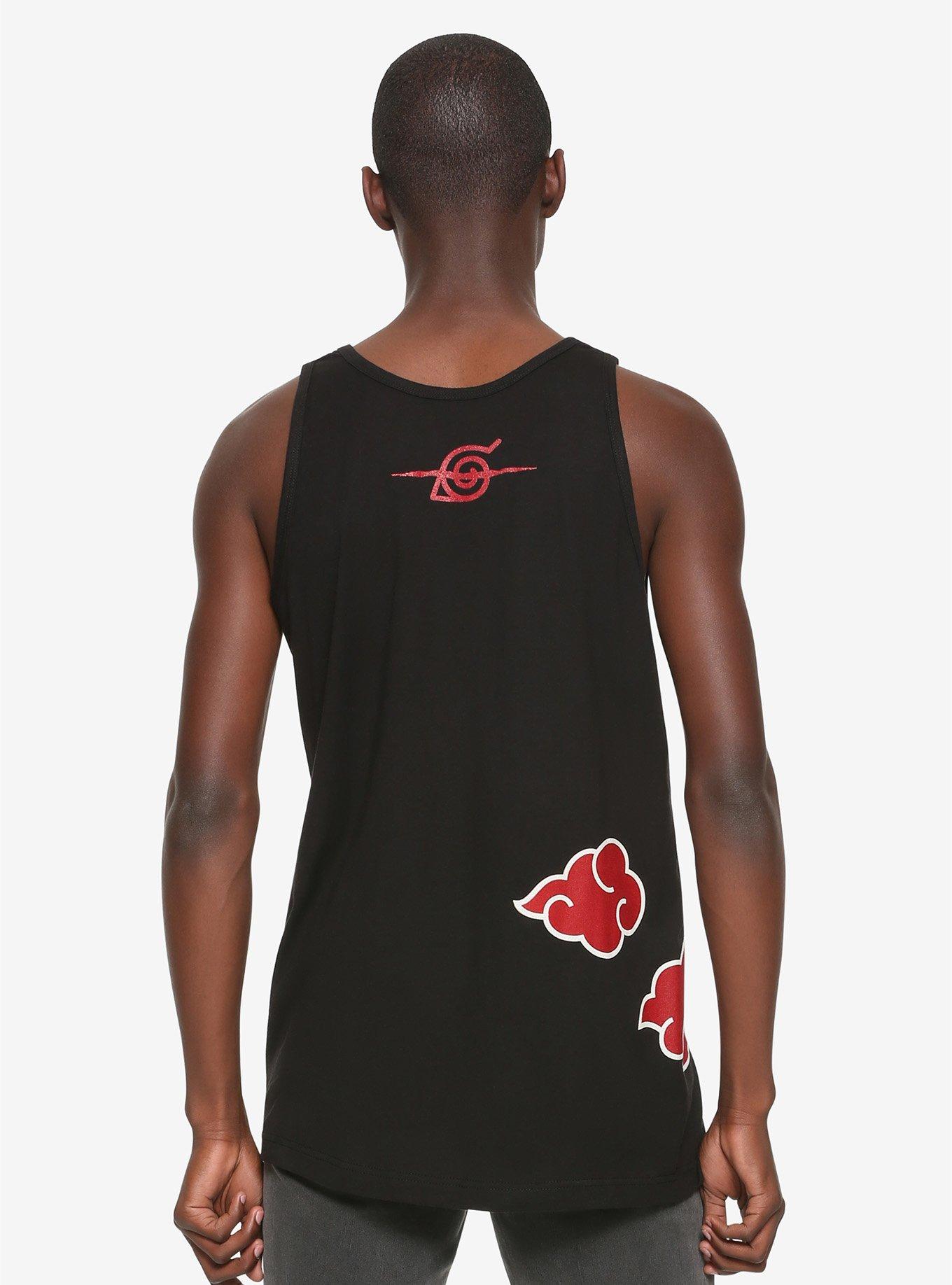 Naruto Akatsuki Cloud Tank Top, , alternate