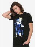 Dragon Ball Z Majin Vegeta Blue Foil T-Shirt, MULTI, alternate