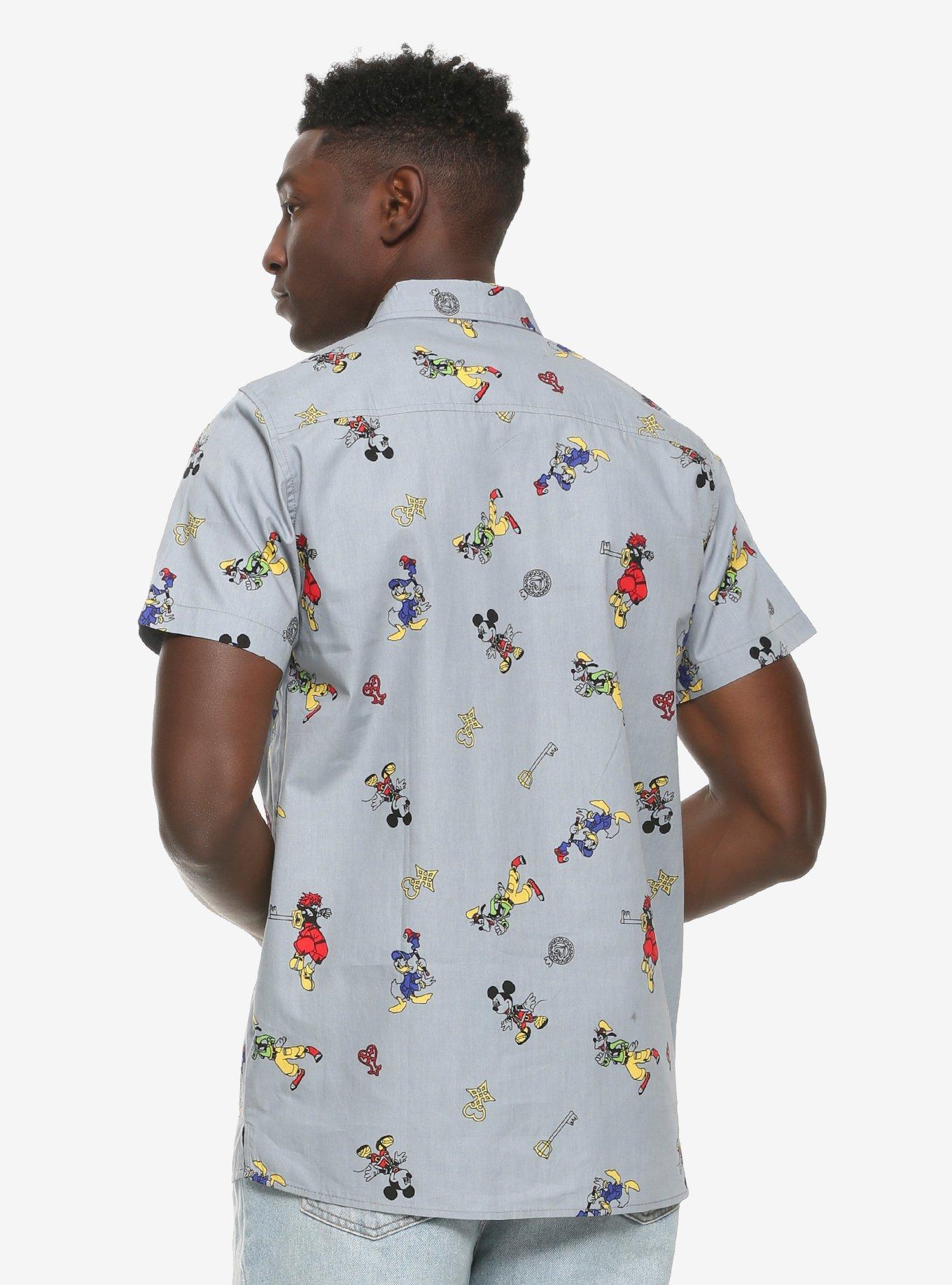 Disney Kingdom Hearts Team Sora Woven Button-Up, , alternate