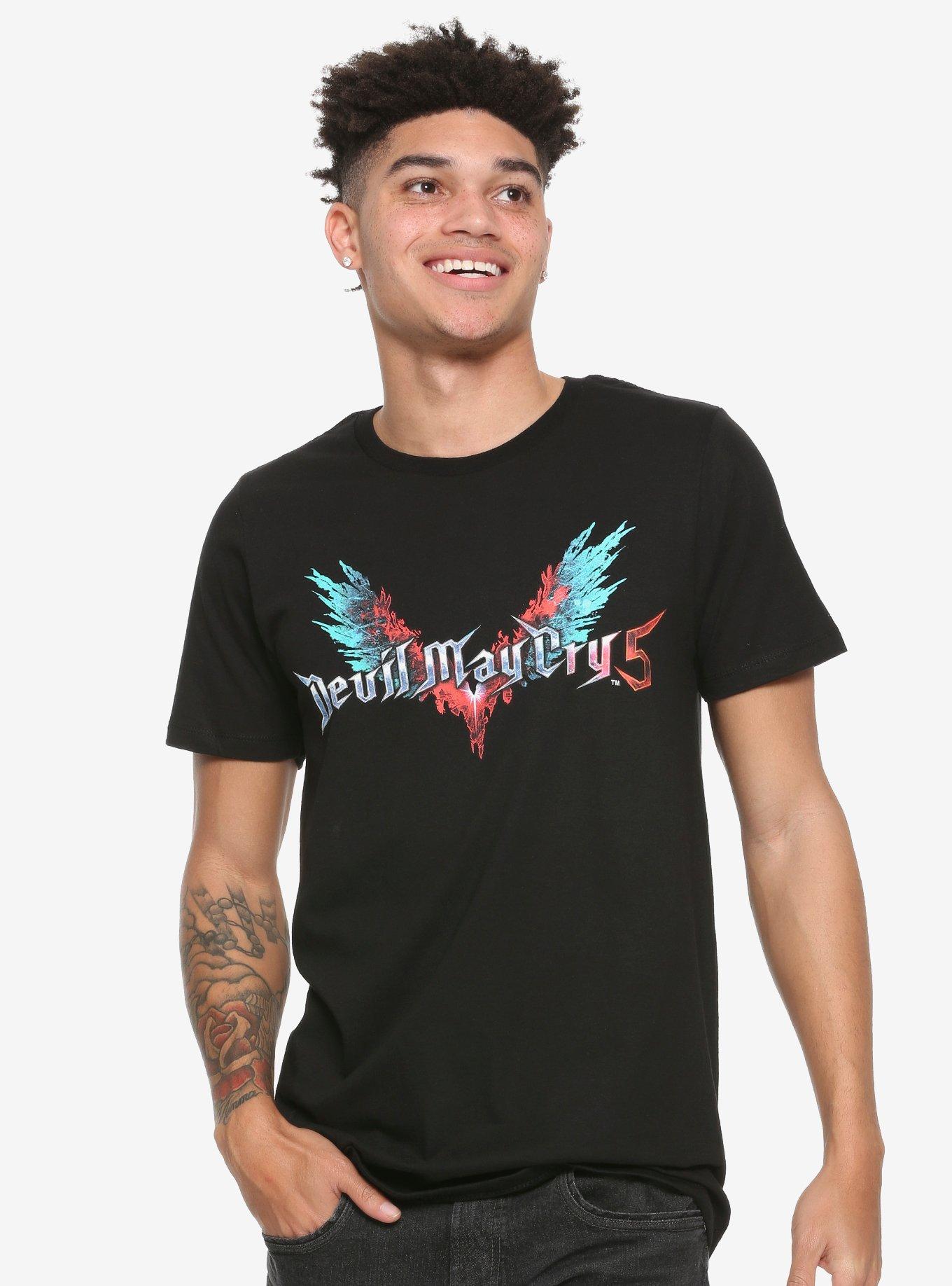 Devil May Cry 5 Logo T-Shirt, MULTI, alternate