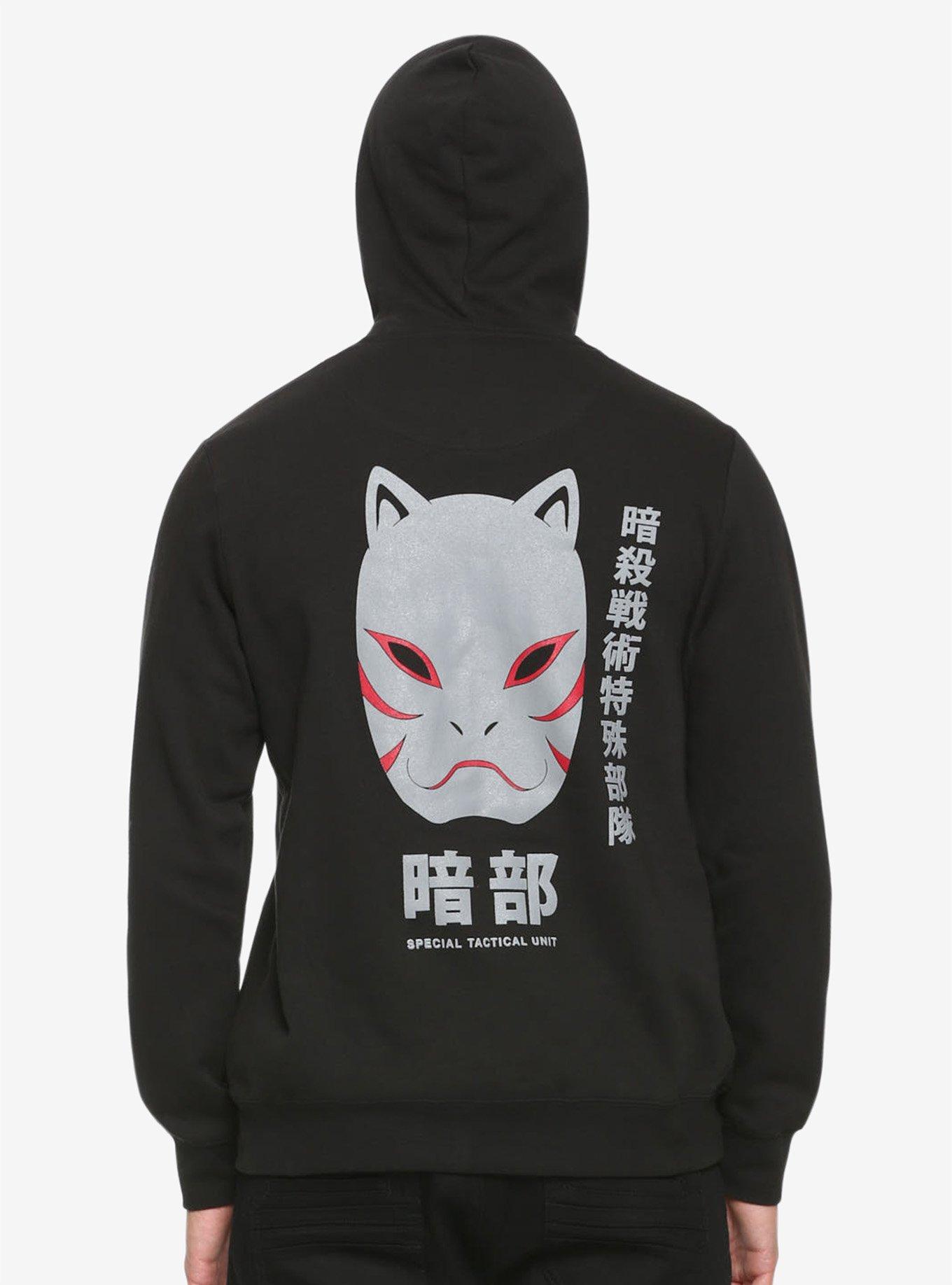 Naruto Shippuden Kakashiu Anbu Hoodie, , alternate