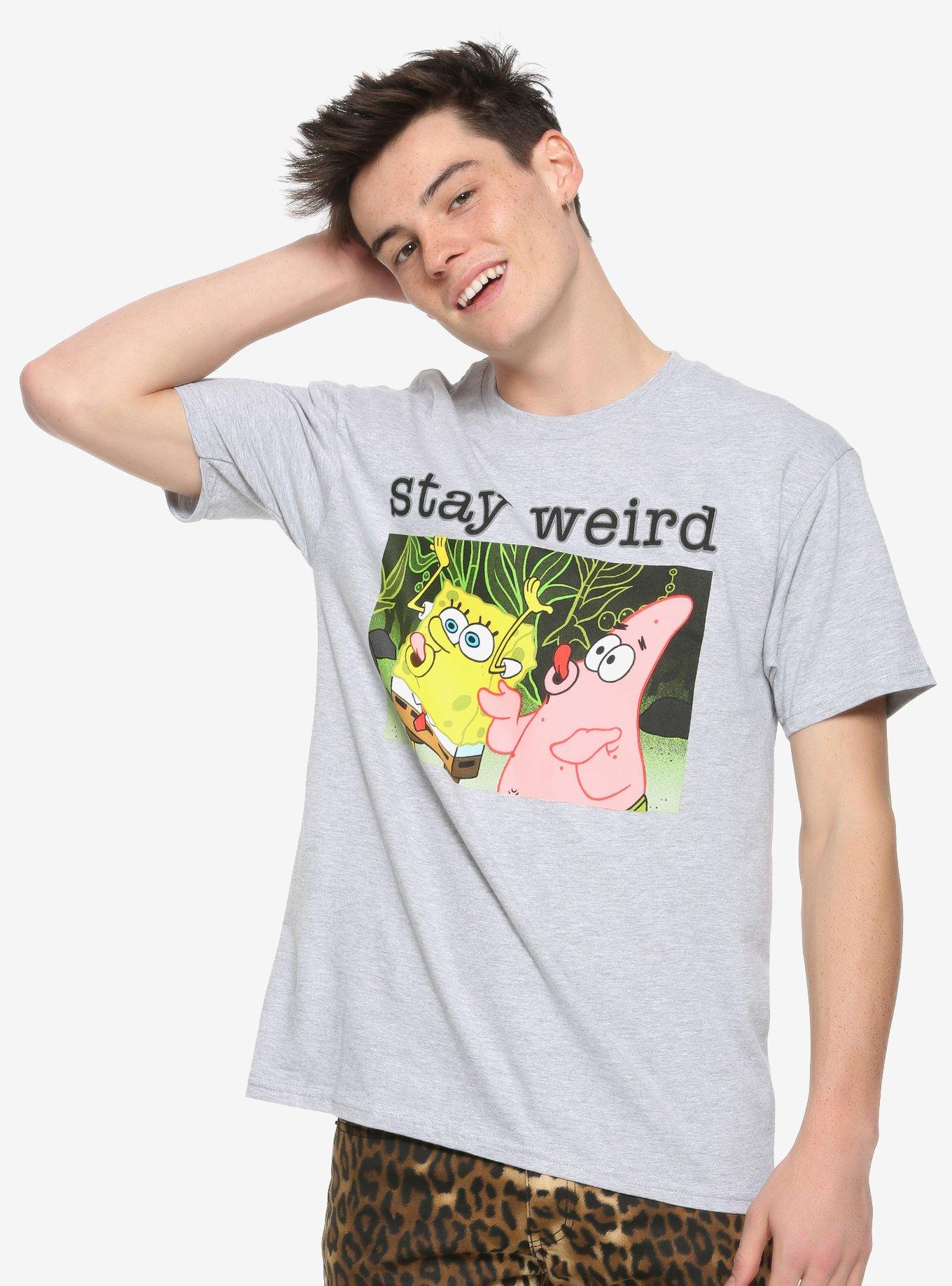 SpongeBob SquarePants Stay Weird T-Shirt | Hot Topic