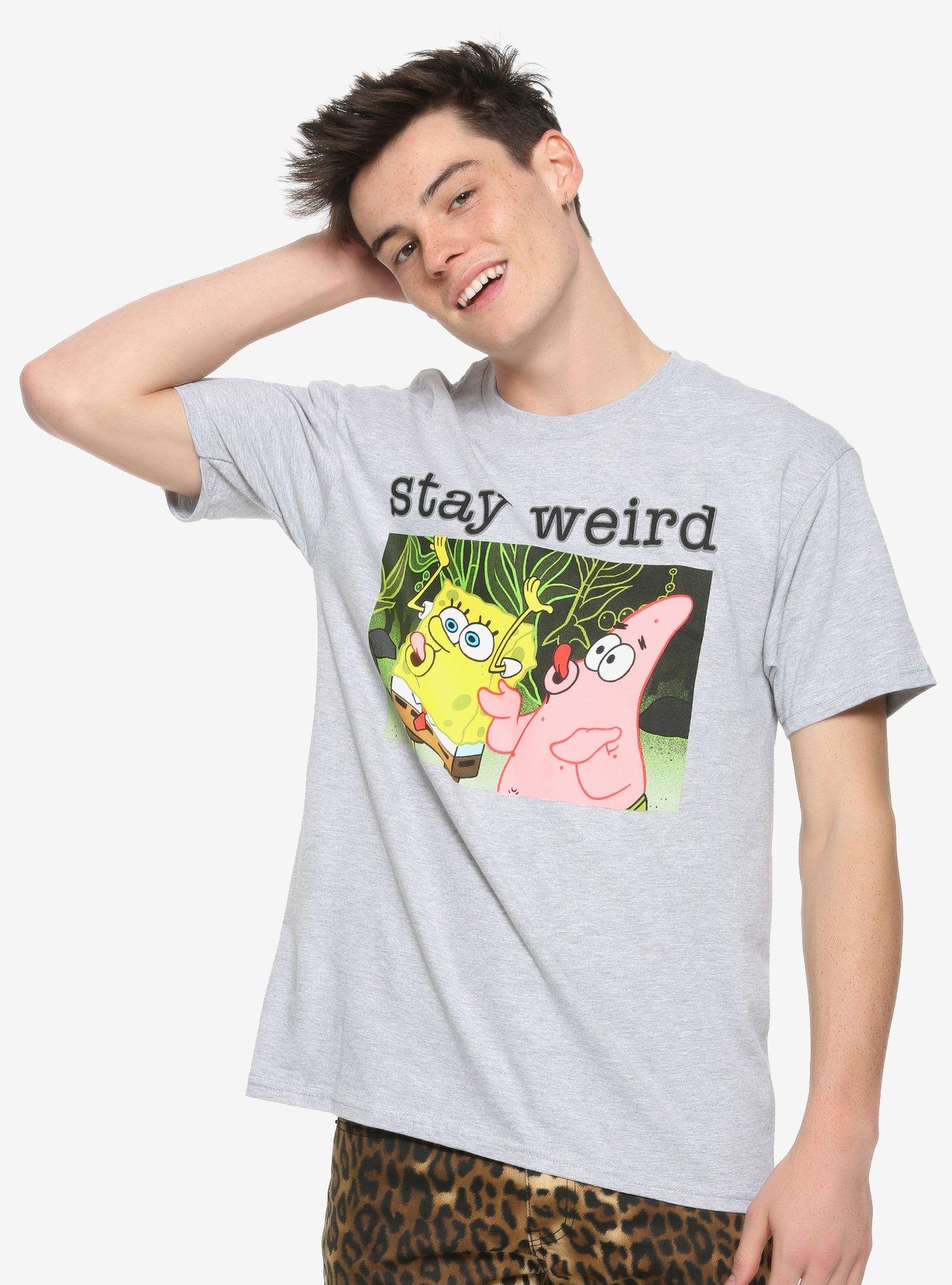SpongeBob SquarePants Stay Weird T-Shirt, , alternate