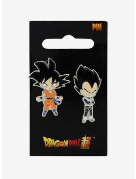 Dragon Ball Super Goku & Vegeta Enamel Pin Set, , hi-res