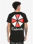 Resident Evil 2 Umbrella Corporation T-Shirt, RED, alternate
