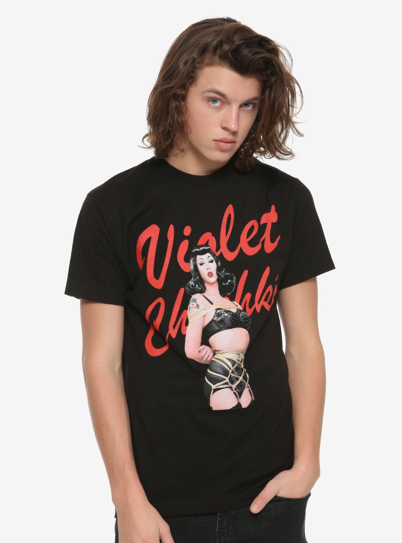 Drag Queen Merch Violet Chachki T-Shirt, MULTI, alternate