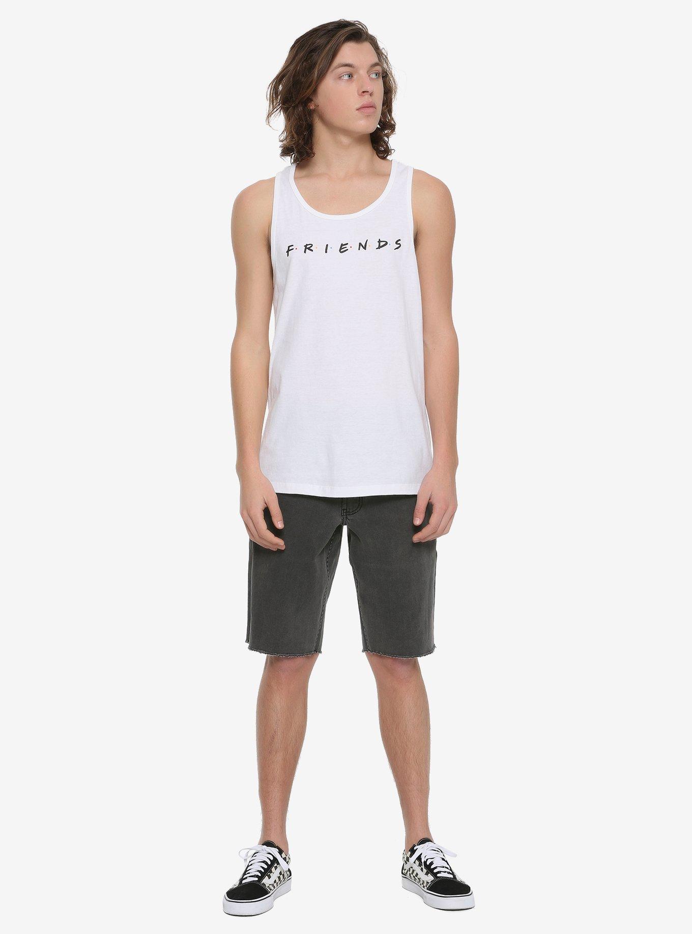 Friends Logo Tank Top, BLACK, alternate