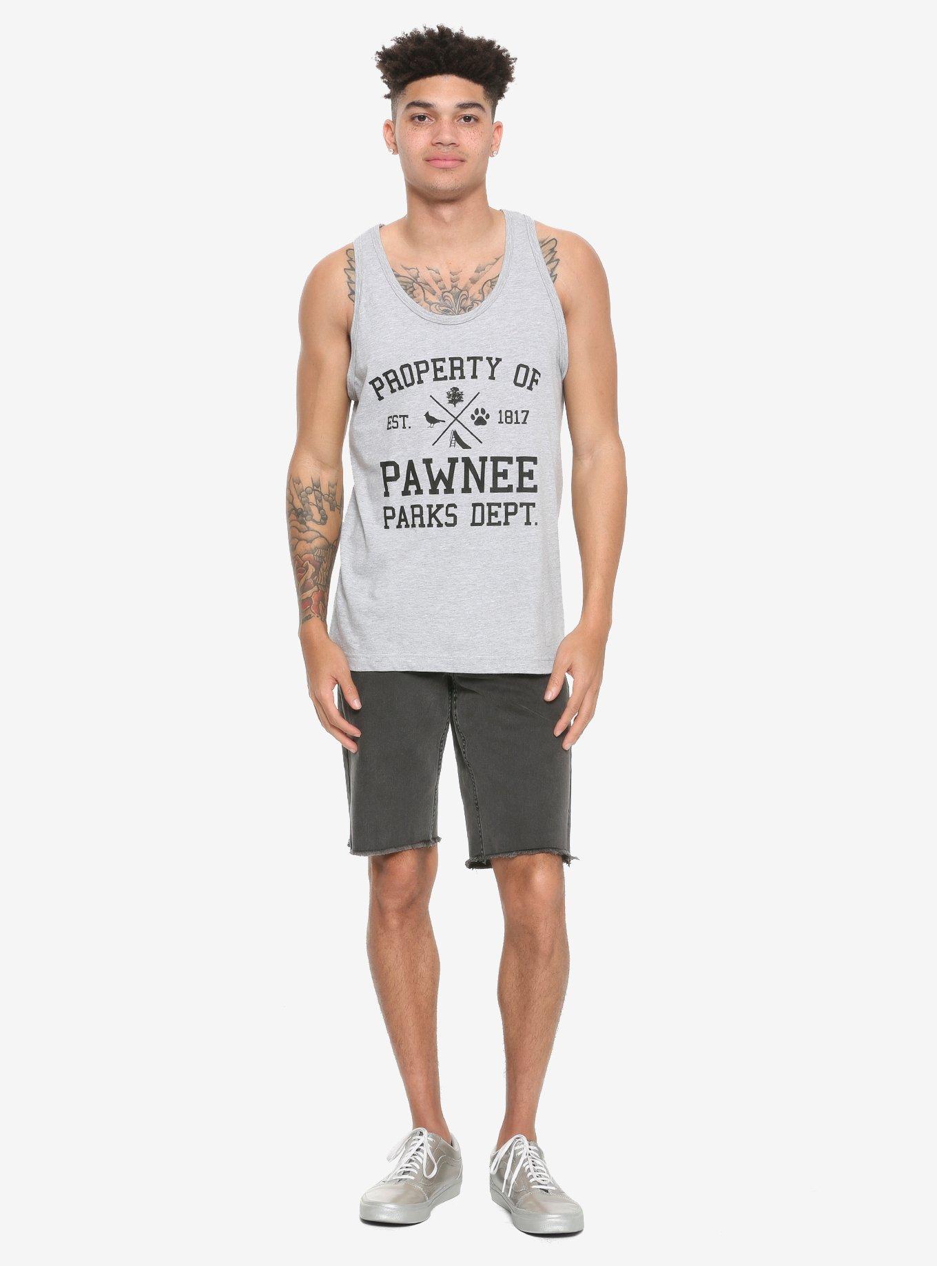 Parks And Recreation Property Of Pawnee Parks Dept Tank Top, MULTI, alternate