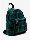 Loungefly Harry Potter Slytherin Plaid Mini Backpack, , alternate