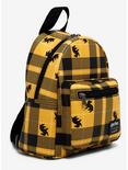 Loungefly Harry Potter Hufflepuff Plaid Mini Backpack, , alternate