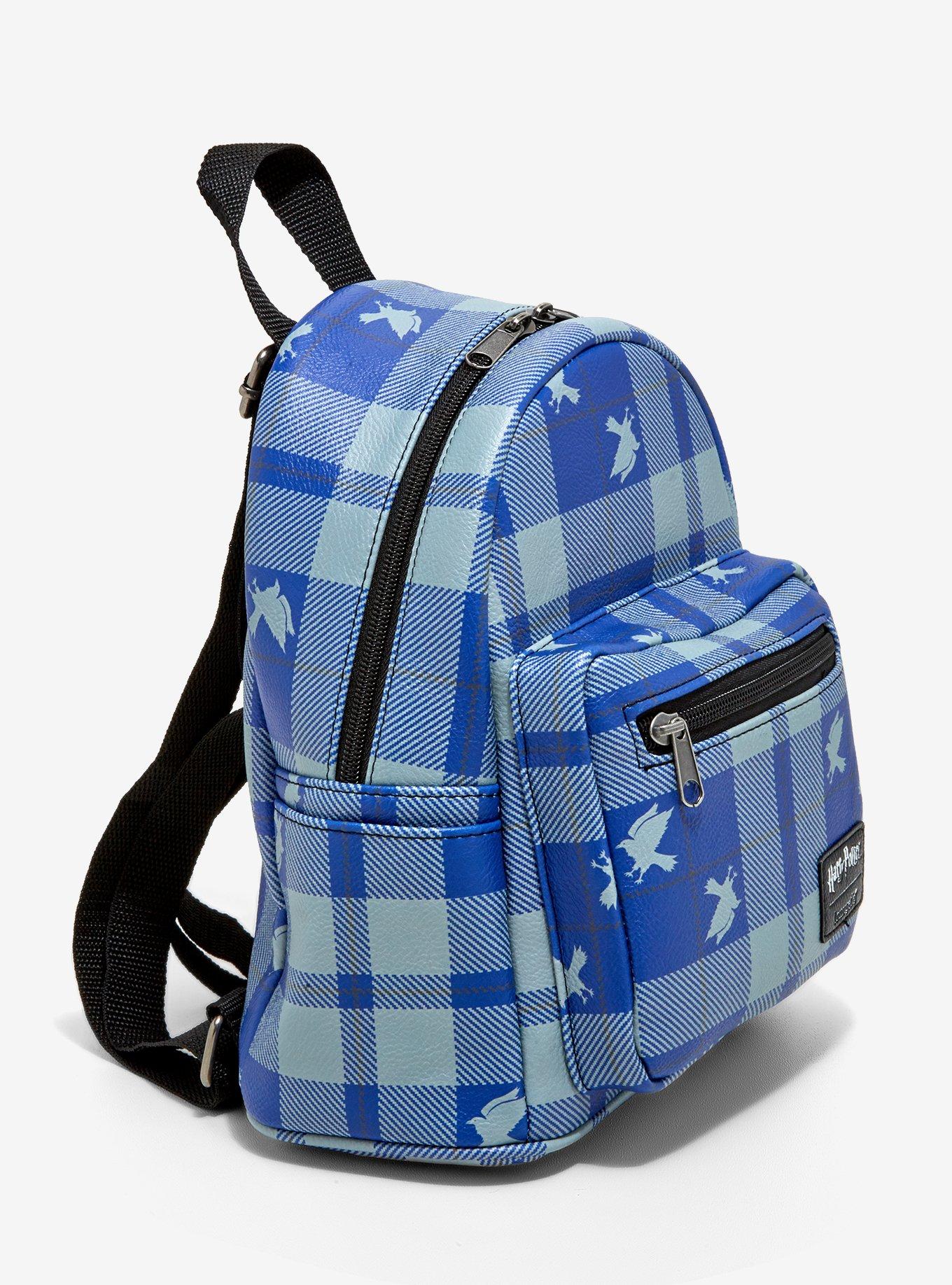 Loungefly Harry Potter Ravenclaw Plaid Mini Backpack, , alternate