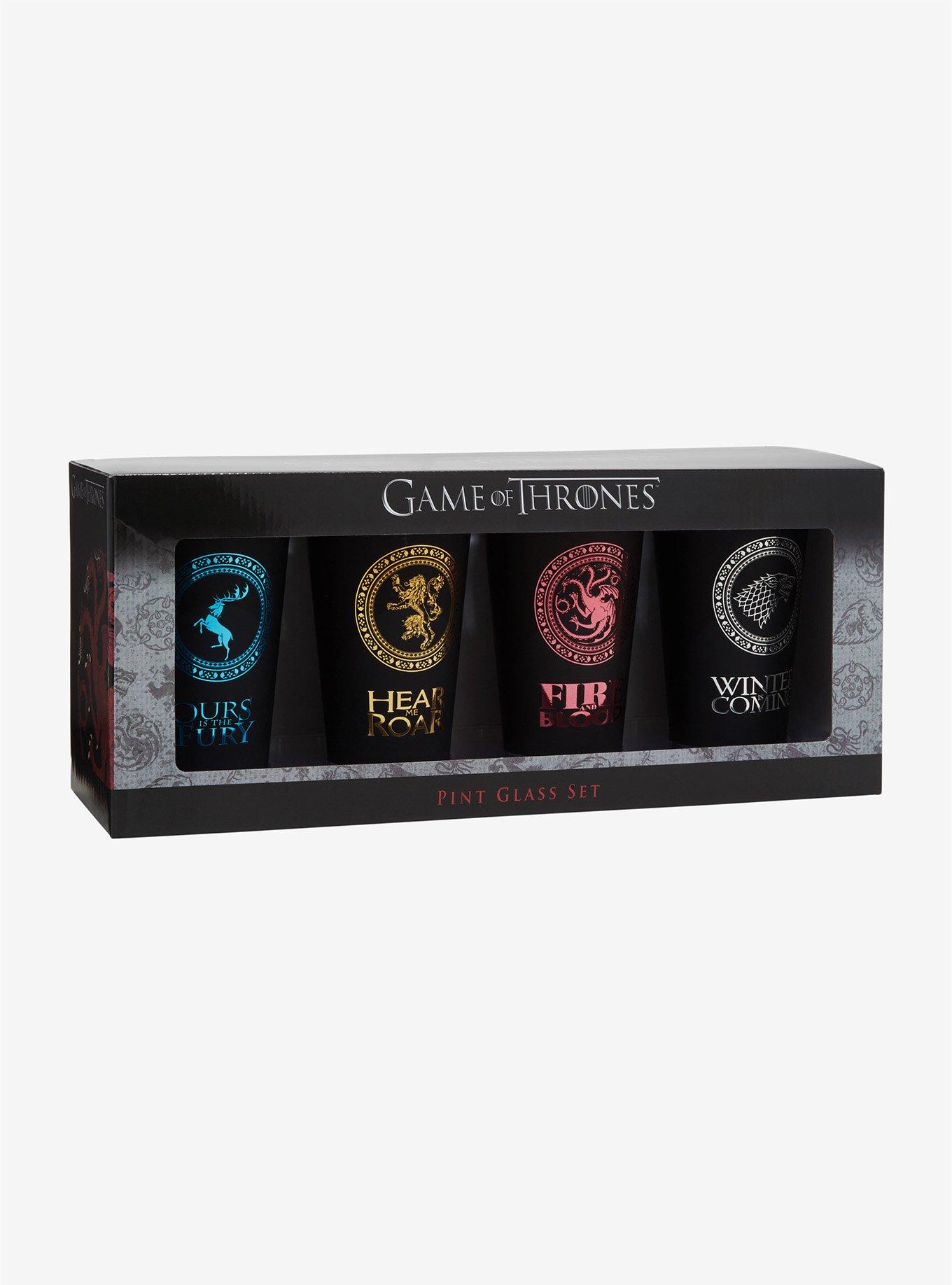 Game Of Thrones Houses Pint Glass Set, , alternate