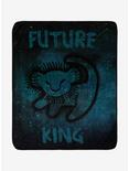 Disney The Lion King Future King Teal Plush Throw Blanket, , alternate