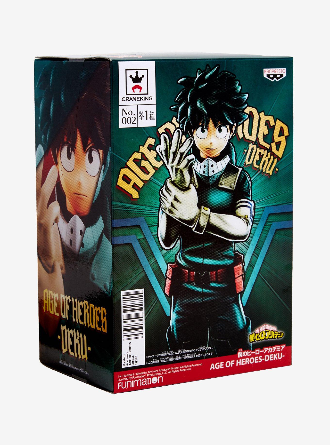 Banpresto My Hero Academia Ages Of Heroes Deku Collectible Figure, , alternate