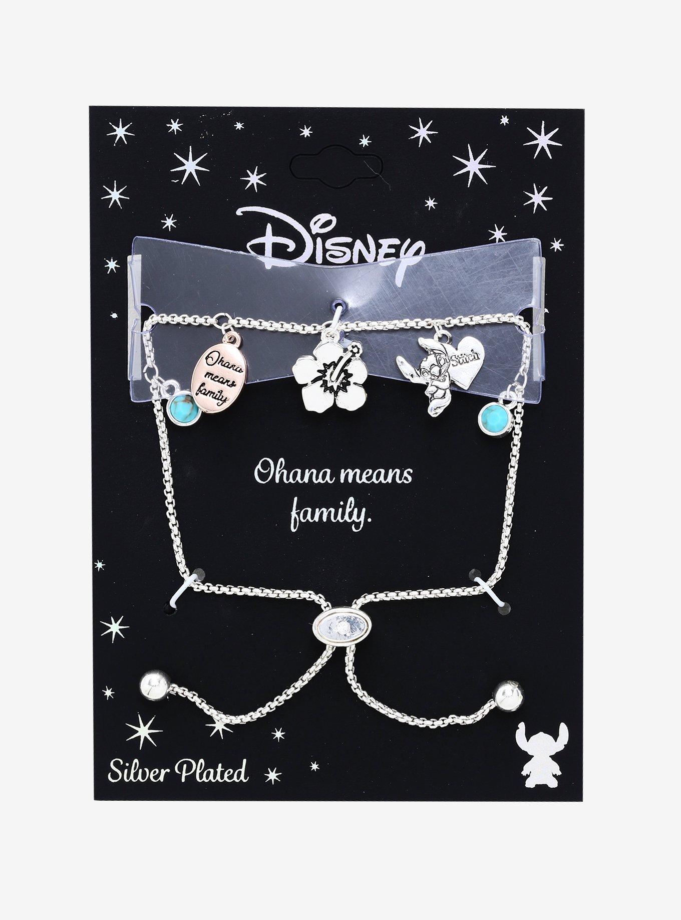 Disney Lilo & Stitch Charm Bracelet - BoxLunch Exclusive, , alternate