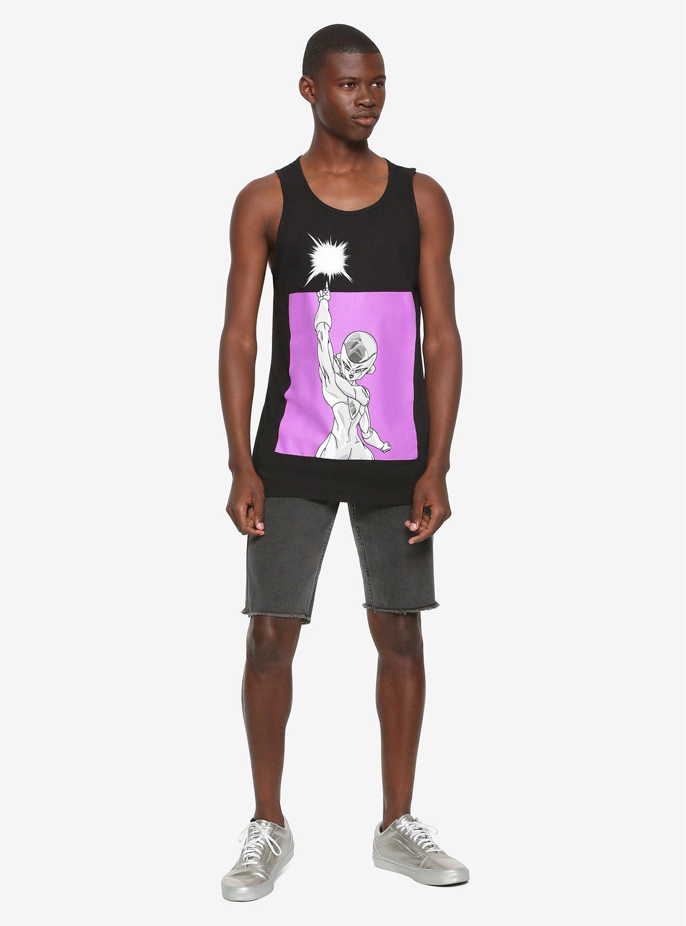 Dragon Ball Z Freiza Color Block Tank Top, PURPLE, alternate