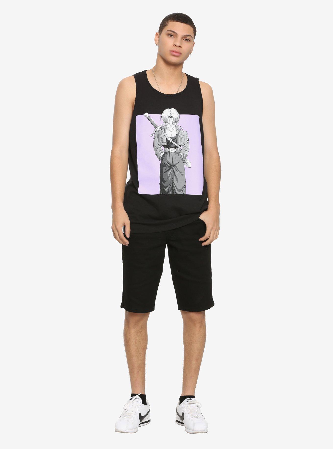 Dragon Ball Z Trunks Color Block Tank Top, , alternate