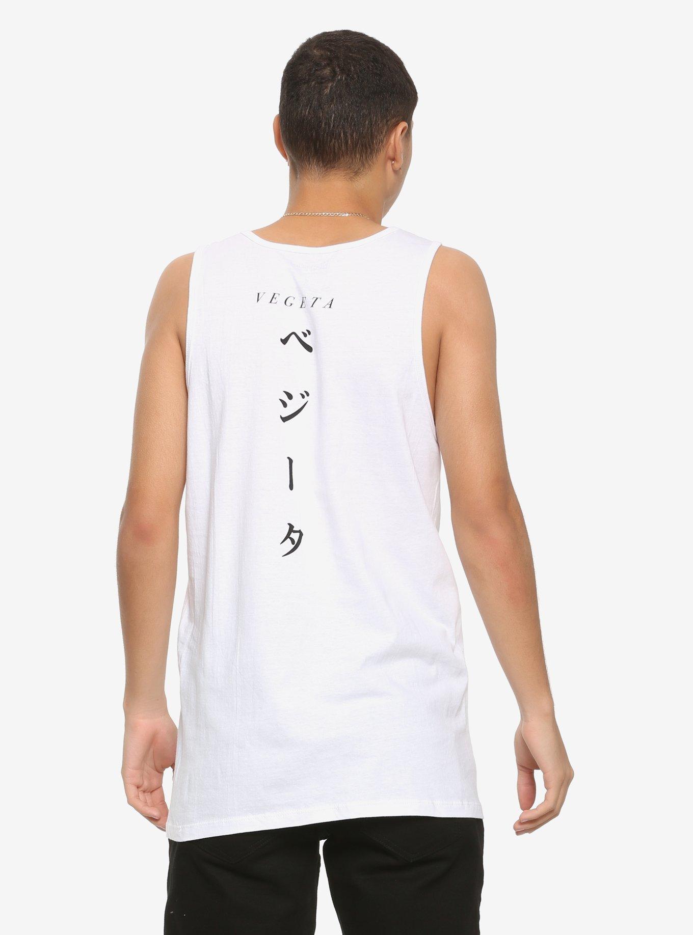 Dragon Ball Z Vegeta Color-Block Tank Top, BLUE, alternate