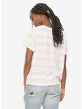 Have A Gay Day Rainbow Stripe Girls T-Shirt, , alternate