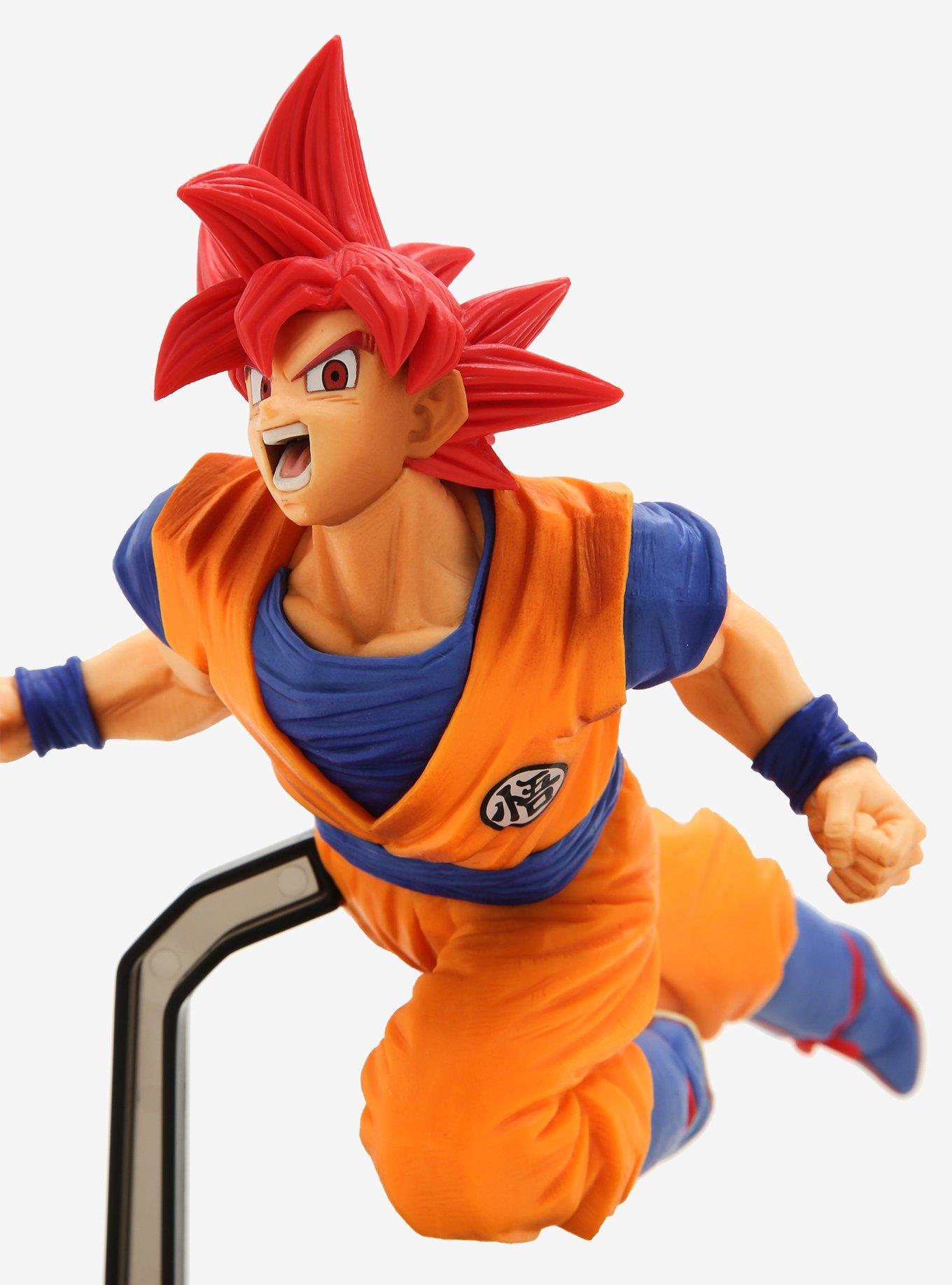 Banpresto Dragon Ball Super Fes!! Stage 9 Super Saiyan God Son Goku Figure (Version A), , alternate
